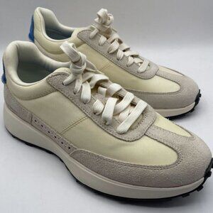 Cole Haan Men's Grand Atlantic Textured Sneakers, Ivory/Whitecap Gray, C38116